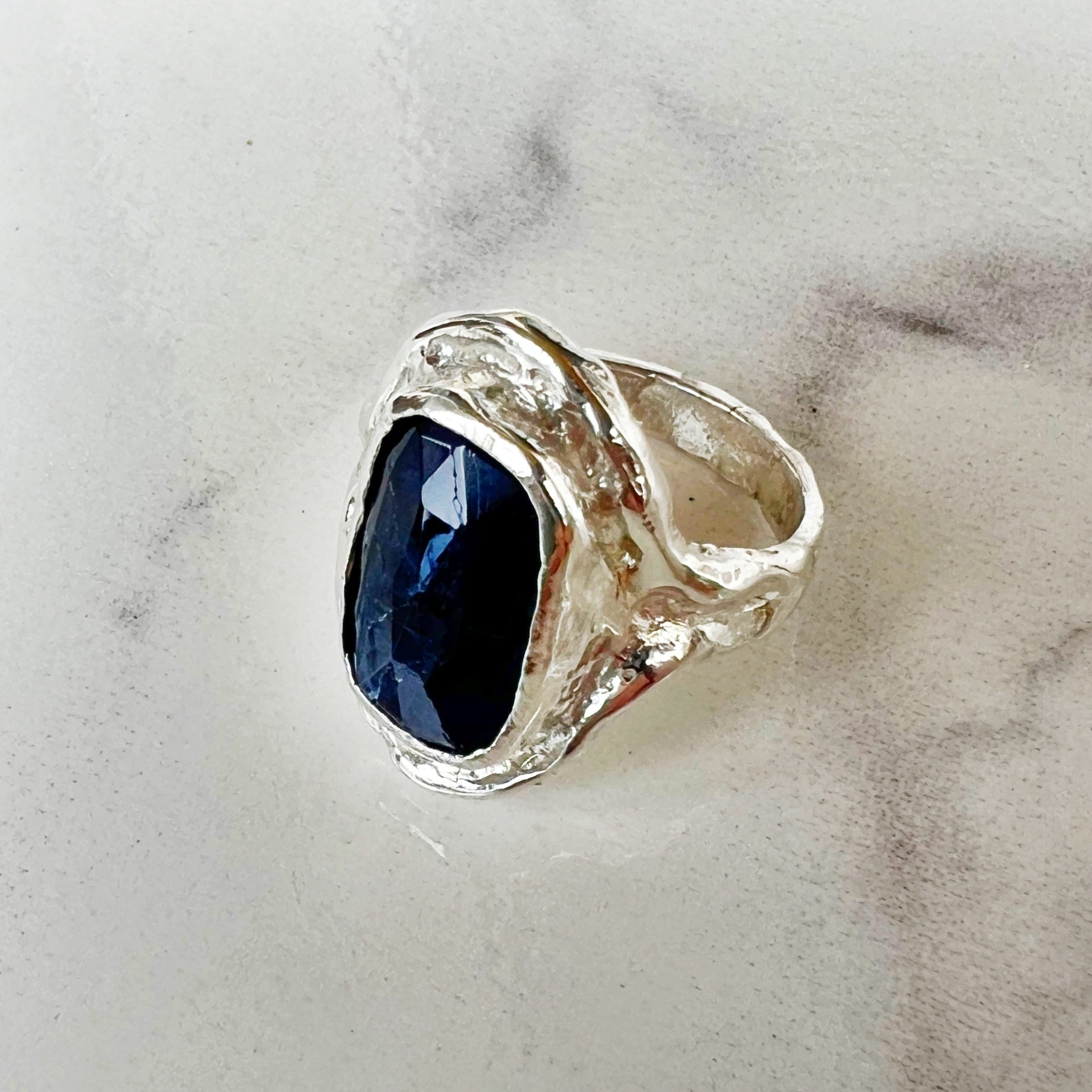 Blue Lotus Ring