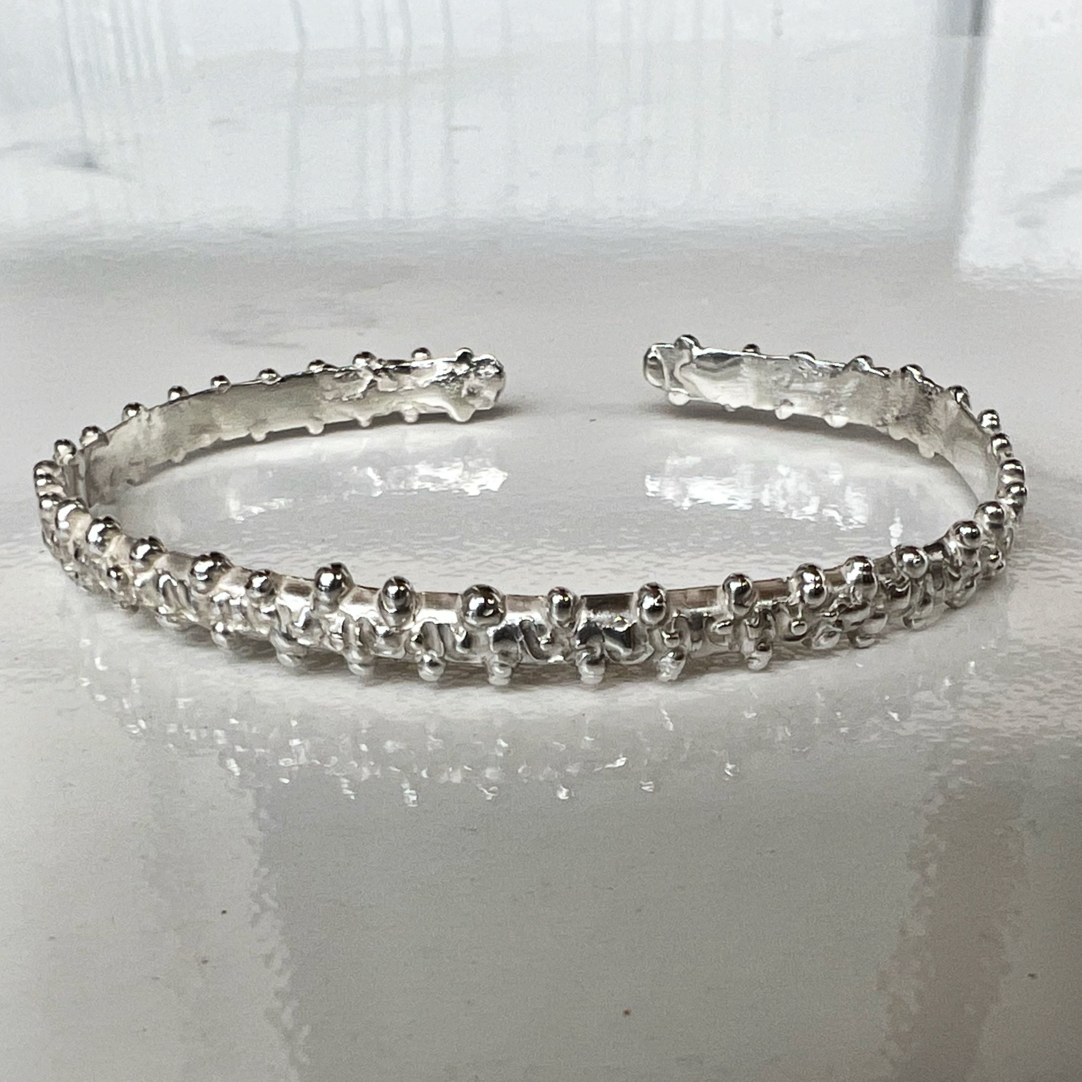Pebble Bangle Bracelet