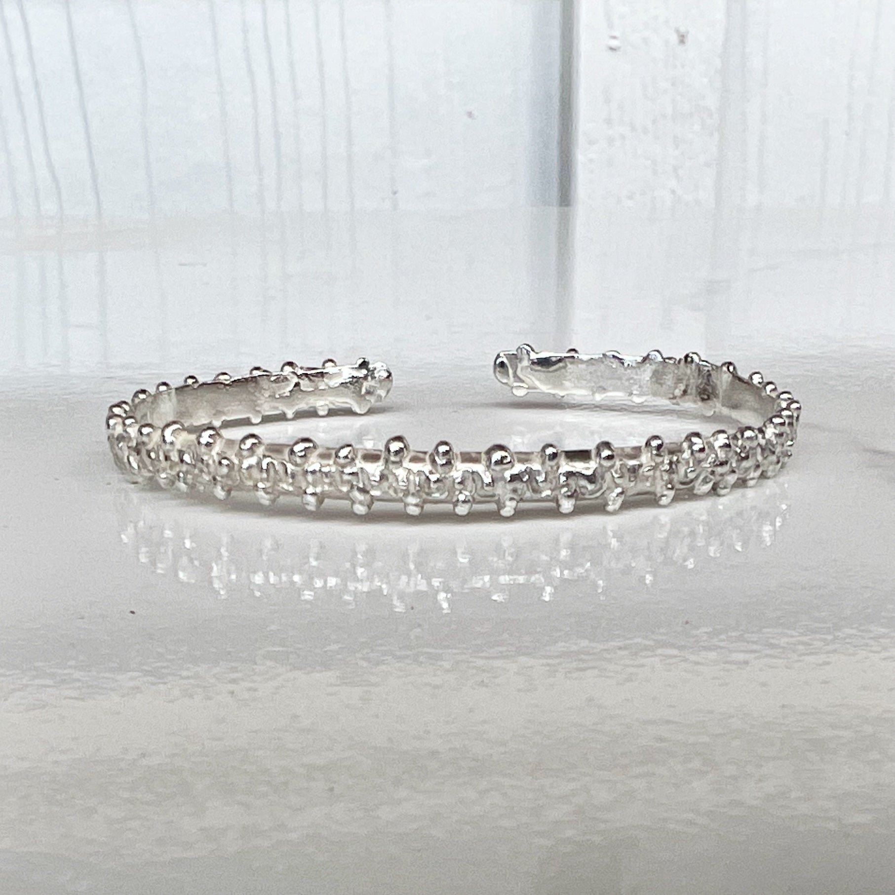 Pebble Bangle Bracelet